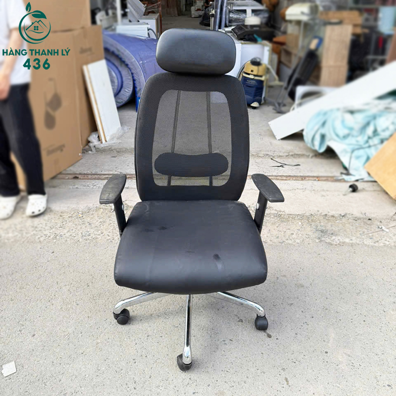 Ghế Trưởng Phòng Cũ Đệm Da Lưng Lưới Chân Xoay ghe-truong-phong-cu-dem-da-lung-luoi-chan-xoay-1 Ghế Trưởng Phòng Cũ Đệm Da Lưng Lưới Chân Xoay