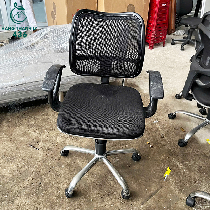 Ghế Văn Phòng Lưng Lưới Cũ Có Tay Vịn Và Chân Xoay Kim Loại (Nhiều Mẫu) ghe-van-phong-lung-luoi-cu-co-tay-vin-va-chan-xoay-kim-loai-3 Ghế Văn Phòng Lưng Lưới Cũ Có Tay Vịn Và Chân Xoay Kim Loại (Nhiều Mẫu)