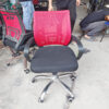 Ghế Văn Phòng Lưng Lưới Cũ Có Tay Vịn Và Chân Xoay Kim Loại (Nhiều Mẫu) 1 ghe van phong lung luoi cu co tay vin va chan xoay kim loai nhieu mau