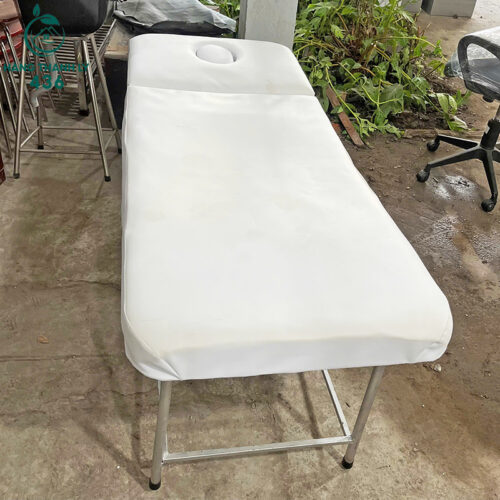 Giường Massage Gội Đầu Cũ Bọc Đệm Màu Trắng Nhiều Mẫu 9 giuong massage goi dau cu boc dem mau trang nhieu mau 3