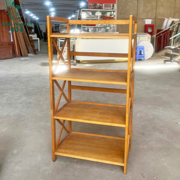 ke sach go nhieu tang cu thiet ke kieu chu x doc dao 3