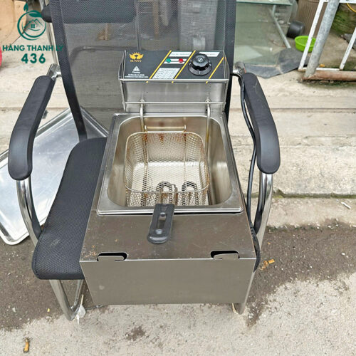 Máy Chiên Ngập Dầu Công Nghiệp Cũ Hàng Còn Dùng Tốt 4 may chien ngap dau cong nghiep cu hang con dung tot 4