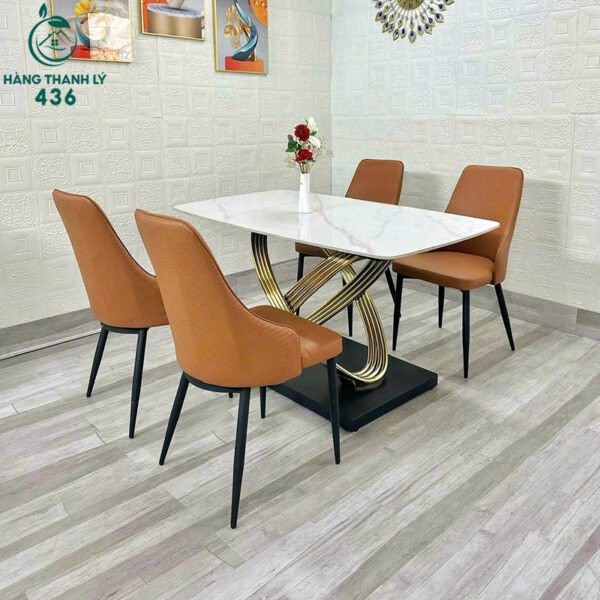 thanh ly ban ghe an cao cap thiet ke chan doc dao moi 99 2