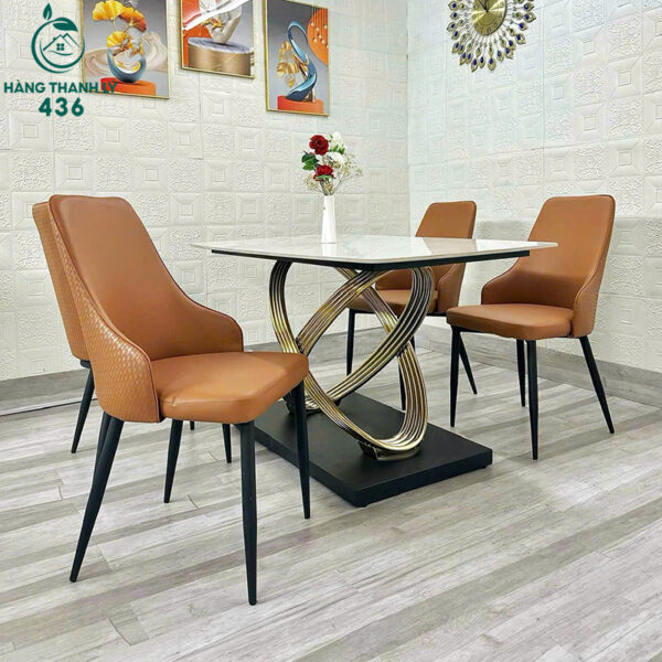 thanh ly ban ghe an cao cap thiet ke chan doc dao moi 99 3