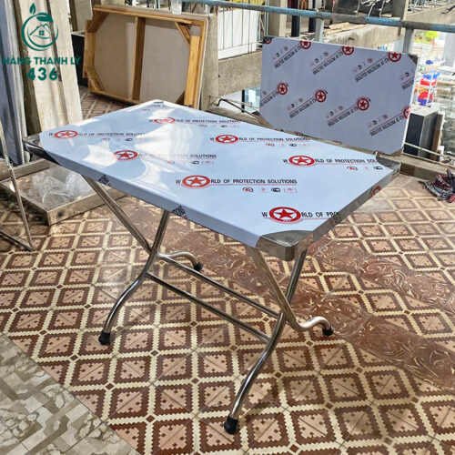 Thanh Lý Bàn Inox Chữ Nhật Nhiều Kích Thước Mới 99% 11 thanh ly ban inox chu nhat nhieu kich thuoc 2