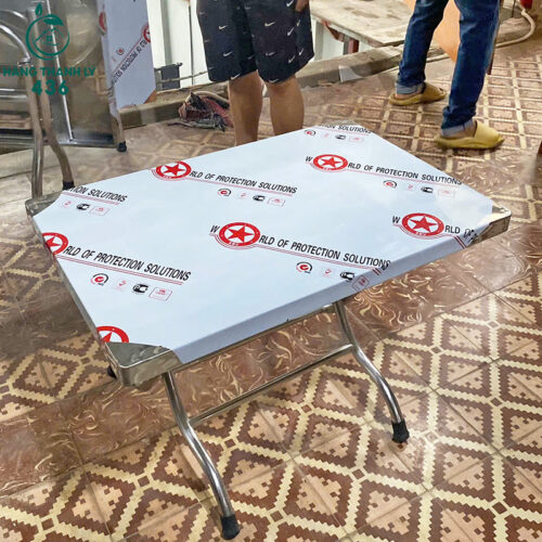 Thanh Lý Bàn Inox Chữ Nhật Nhiều Kích Thước Mới 99% 9 thanh ly ban inox chu nhat nhieu kich thuoc 4