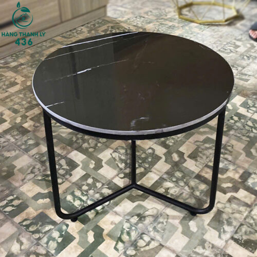 Thanh Lý Bàn Trà Sofa Mặt Đá Chân Kim Loại Mới 99% (Nhiều Mẫu) 6 thanh ly ban sofa doi mat da hang dep gia tot moi 99 12