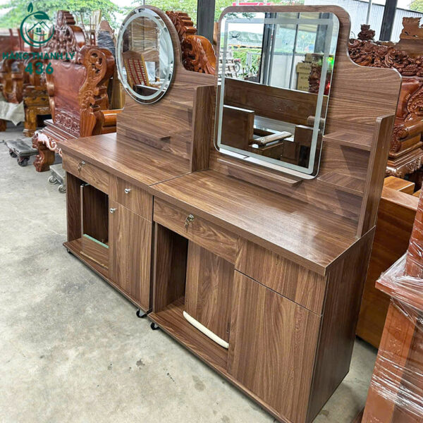 thanh ly ban trang diem go gan guong moi 99 nhieu mau 1