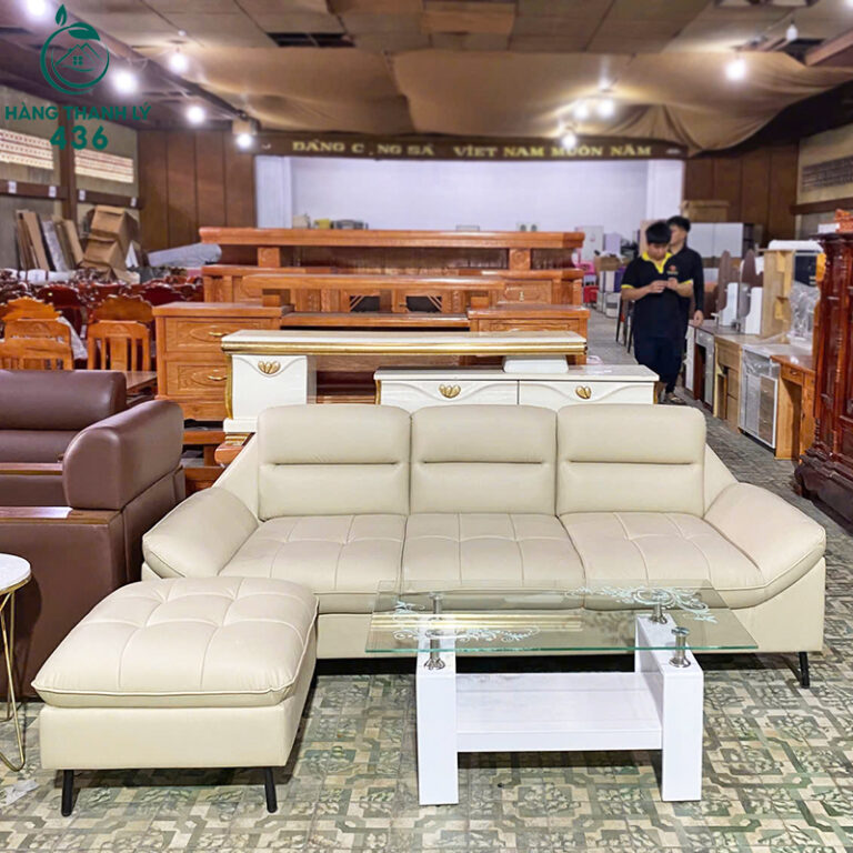 thanh ly bo ban ghe sofa boc da nhieu mau goc l moi 99 13