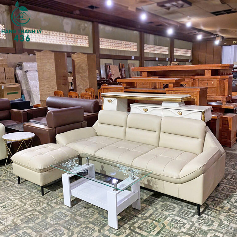 thanh ly bo ban ghe sofa boc da nhieu mau goc l moi 99 15