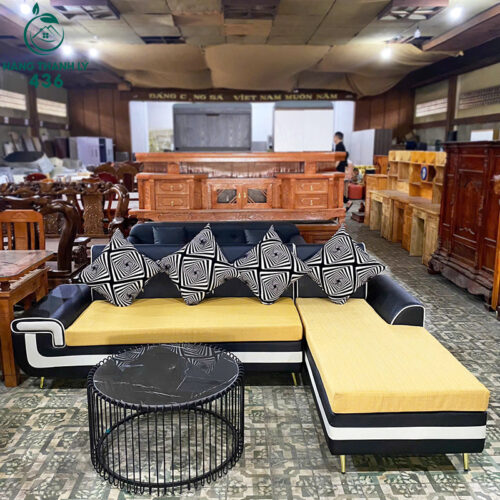thanh ly bo ghe sofa goc l boc da cao cap moi 99 2