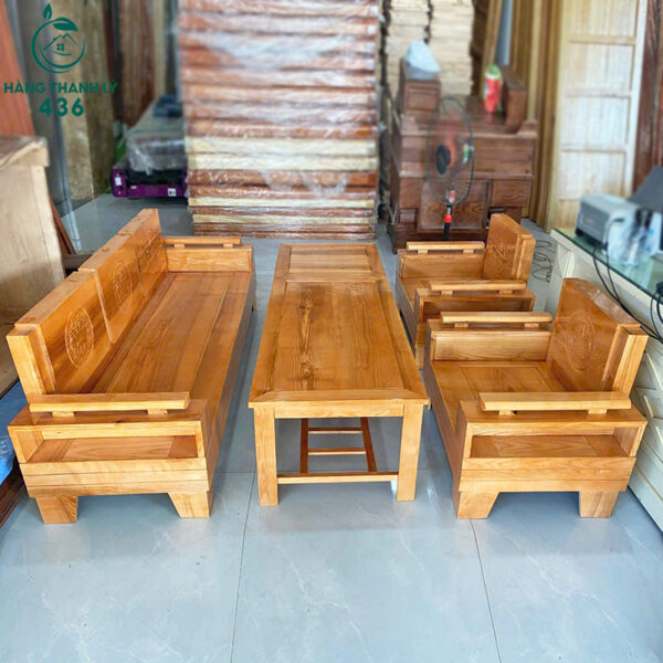 thanh ly bo salon go cham khac hoa van trong dong moi 99 2