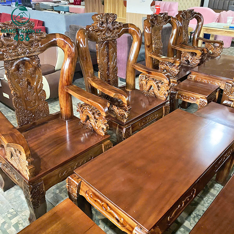 Thanh Lý Bộ Salon Gỗ Tràm Tay 10 Chạm Bát Tiên Mới 99% thanh-ly-bo-salon-go-tram-tay-10-cham-bat-tien-moi-99-3 Thanh Lý Bộ Salon Gỗ Tràm Tay 10 Chạm Bát Tiên Mới 99%