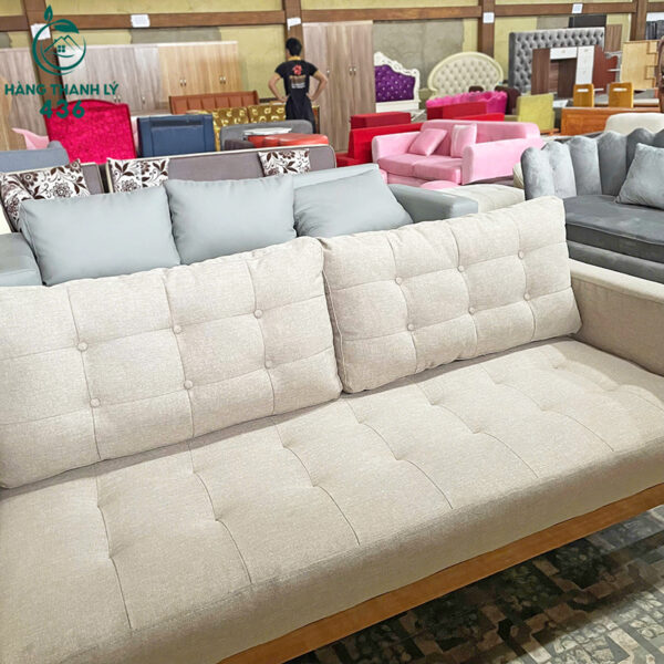 thanh ly ghe sofa boc vai 1m9 dem lung roi dong nut 9