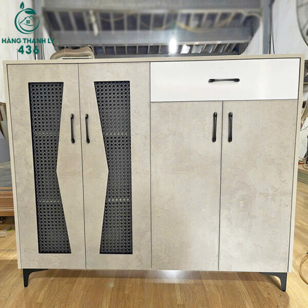 thanh ly tu giay dep 4 canh co ngan keo moi 99 nhieu mau 2