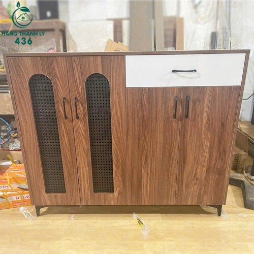 thanh ly tu giay dep 4 canh co ngan keo moi 99 nhieu mau 4