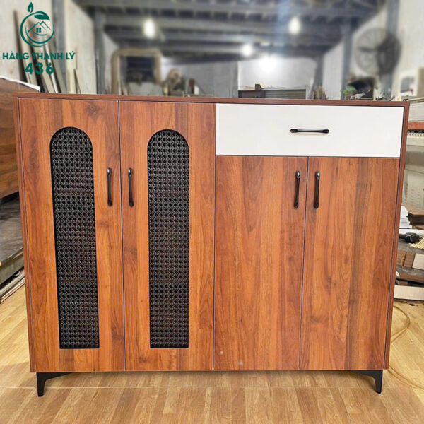 thanh ly tu giay dep 4 canh co ngan keo moi 99 nhieu mau 7