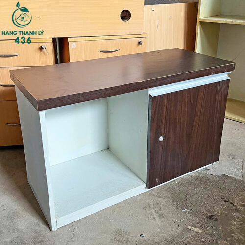 Tủ Hồ Sơ Gỗ Cũ Phối Trắng Có Ngăn Đóng Kín Giá Tốt 4 tu ho so go phoi trang co ngan dong kin gia tot 2