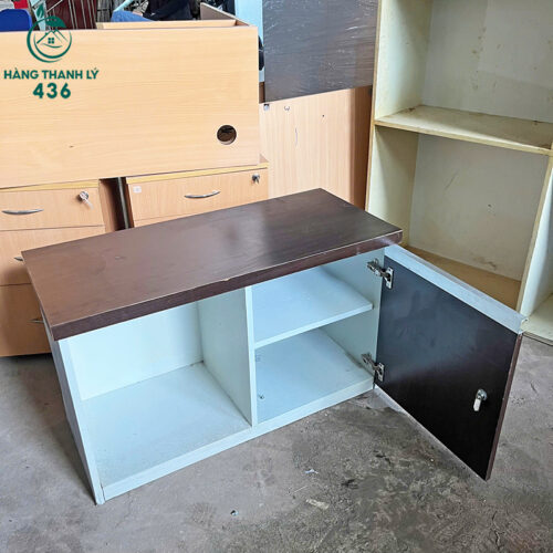 Tủ Hồ Sơ Gỗ Cũ Phối Trắng Có Ngăn Đóng Kín Giá Tốt 5 tu ho so go phoi trang co ngan dong kin gia tot 3