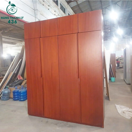 Tủ Quần Áo Gỗ Cũ 1M8x2M3 Hàng Đẹp Nhiều Ngăn Tiện Lợi 6 tu quan ao go cu 1m8x2m3 hang dep nhieu ngan tien loi 2