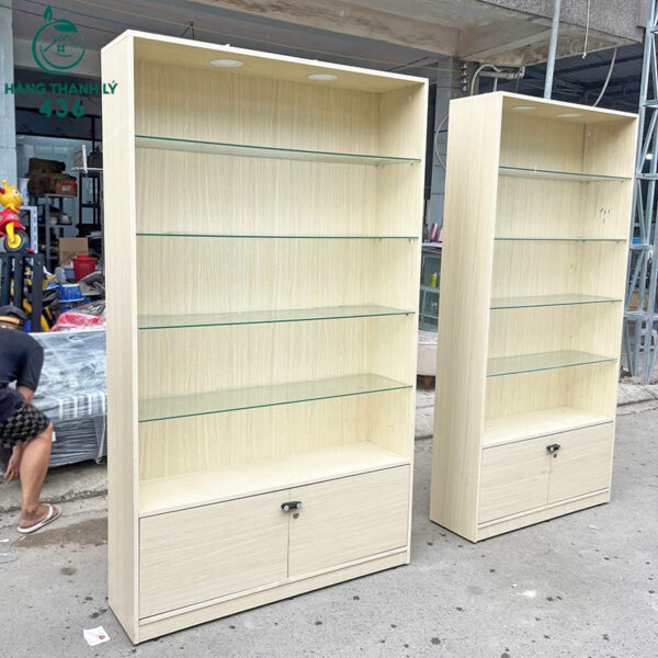 tu trung bay cu 4 tang co tich hop tu go kin nhieu kich thuoc 3