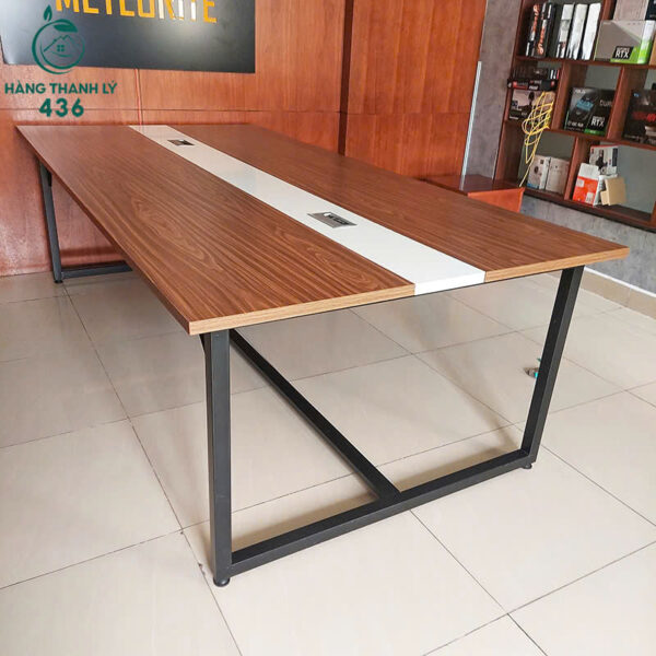 Ban Hop Van Phong Cu 1M2x2M4 Chan Sat 2