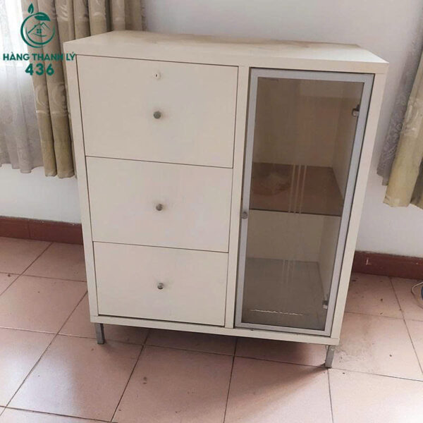 Tu Dung Ho So Cu 96CMx80CM 3 Ngan Keo Mau Trang 1