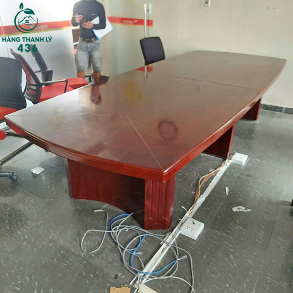 ban hop go cu 1m4x3m4 mau nau do gia tot 1