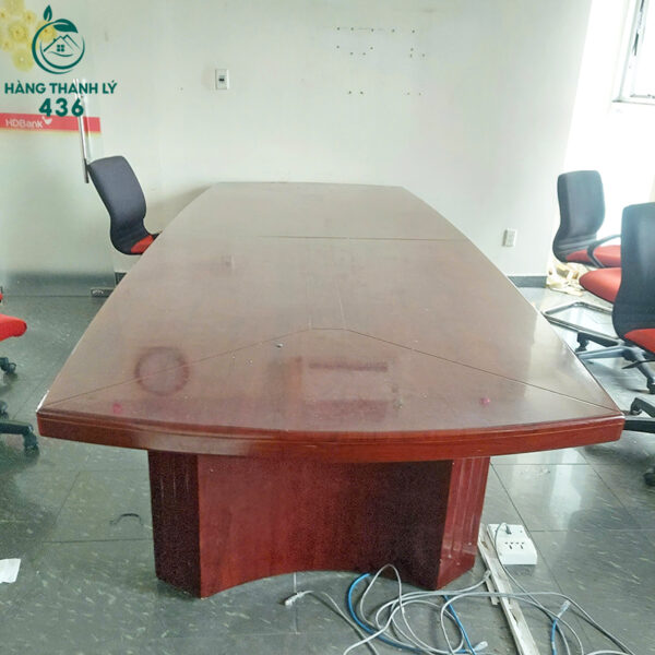 ban hop go cu 1m4x3m4 mau nau do gia tot 2