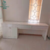 Bàn Làm Việc Cũ Màu Trắng 2M2x47CM Rộng Rãi 1 ban lam viec cu mau trang 2m2x47cm rong rai 2