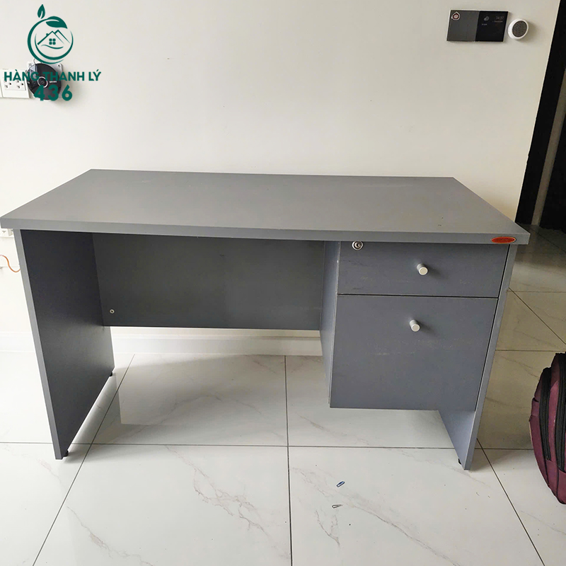 Bàn Làm Việc Cũ Màu Xám 1M2x60CM Có Tủ Kín ban-lam-viec-cu-mau-xam-1m2x60cm-co-tu-kin-2 Bàn Làm Việc Cũ Màu Xám 1M2x60CM Có Tủ Kín
