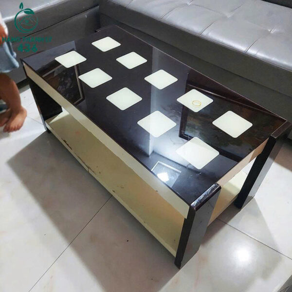 ban sofa cu hien dai phoi mau den va kem