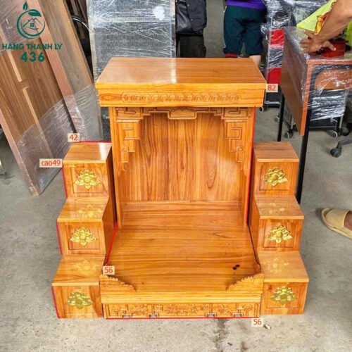 Bàn Thờ Thần Tài Cũ 56CMx82CM Hàng Đẹp 6 ban tho than tai cu 56cmx82cm hang dep 1
