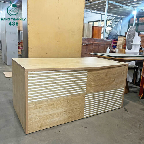 Bàn Trưởng Phòng Cũ 1M6x80CM Không Hộc Tủ 6 ban truong phong cu 1m6x80cm khong hoc tu 2