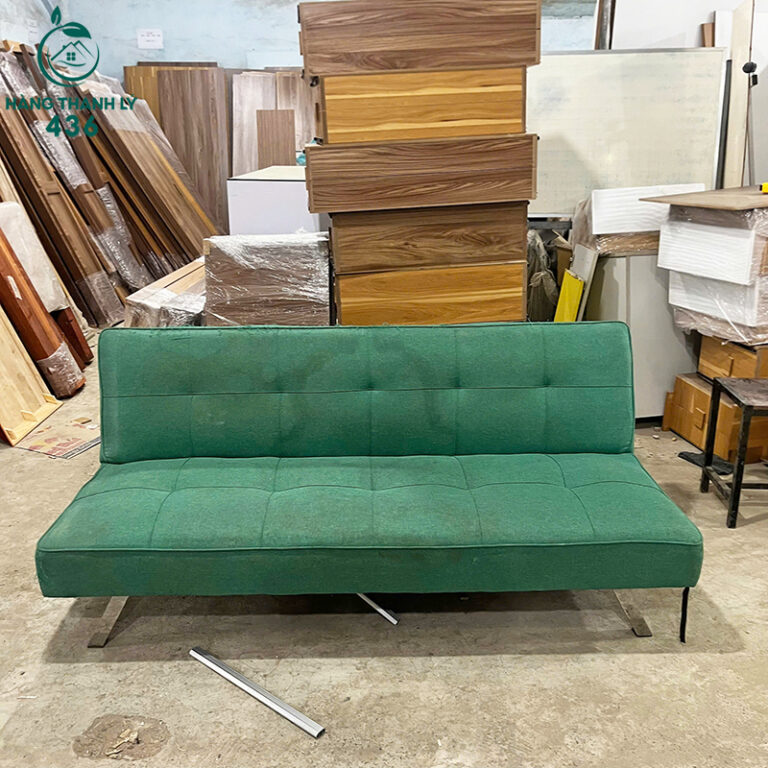 bang sofa bed cu boc vai mau xanh la gia re 3