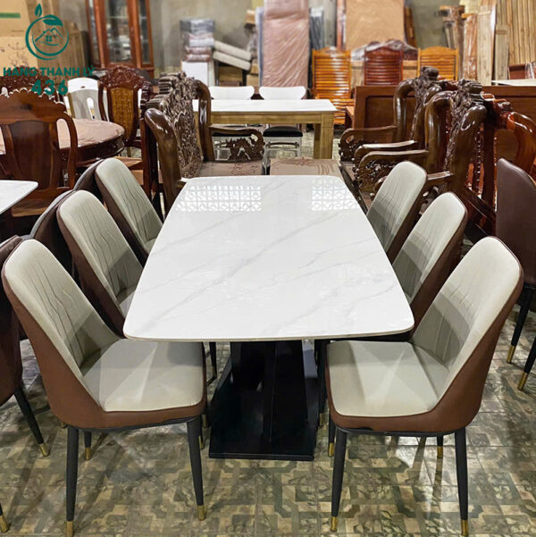 bo ban an mat da ghe boc da cao cap moi 99 7