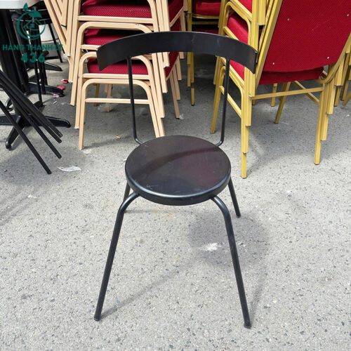 Bộ Bàn Ghế Cafe Chân Cao Cũ Kiểu Dáng Hiện Đại 4 bo ban ghe cafe chan cao cu kieu dang hien dai 1