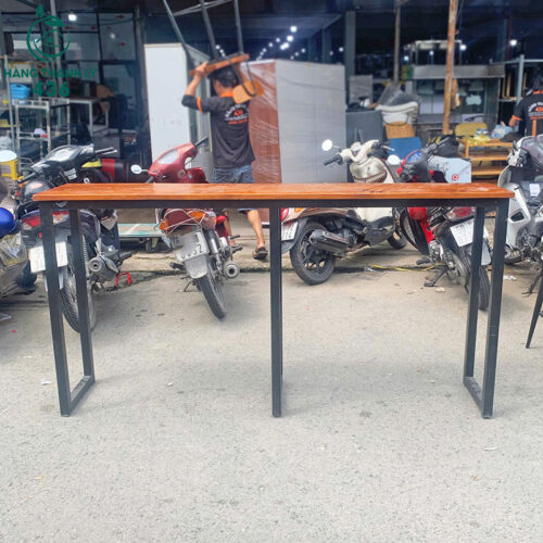 Bộ Bàn Ghế Cafe Chân Cao Cũ Phong Cách Vintage 4 bo ban ghe cafe chan cao cu phong cach vintage 6