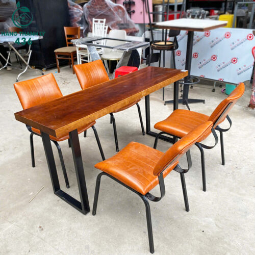 Bộ Bàn Ghế Cafe Cũ Phong Cách Hiện Đại Hàng Đẹp 5 bo ban ghe cafe cu phong cach hien dai hang dep 1