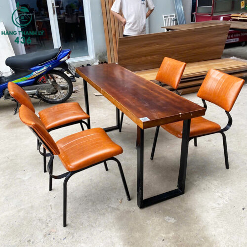 Bộ Bàn Ghế Cafe Cũ Phong Cách Hiện Đại Hàng Đẹp 4 bo ban ghe cafe cu phong cach hien dai hang dep 2