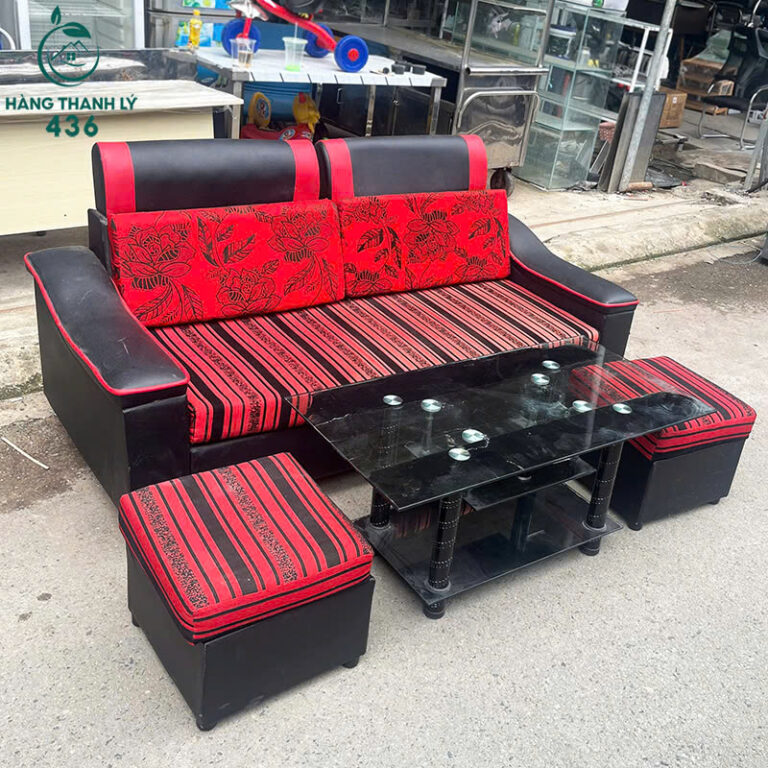 bo ban ghe sofa cu boc da nem vai 3