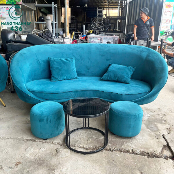 bo ghe sofa boc vai lung cong cu kem don nho 8