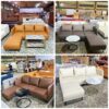 Thanh Lý Bộ Sofa Góc L Đôn Rời Chống Mực Mới 99% (Nhiều Mẫu) 2 collage 1