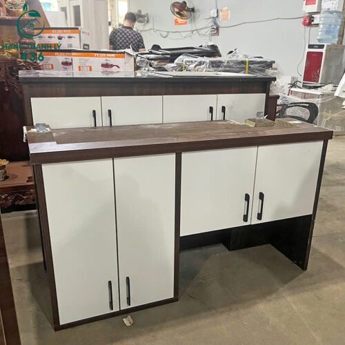 Combo Tủ Bếp Gỗ Cũ 1M1x60CM Giá Tốt 10 combo tu bep go cu 1m1x60cm gia tot 1