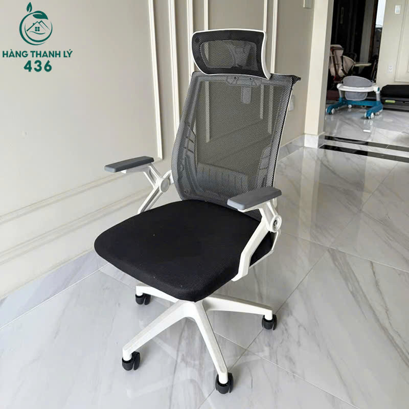 Ghế Xoay Văn Phòng Cũ Lưng Lưới Có Tựa Đầu ghe-xoay-van-phong-cu-lung-luoi-co-tua-dau-1 Ghế Xoay Văn Phòng Cũ Lưng Lưới Có Tựa Đầu