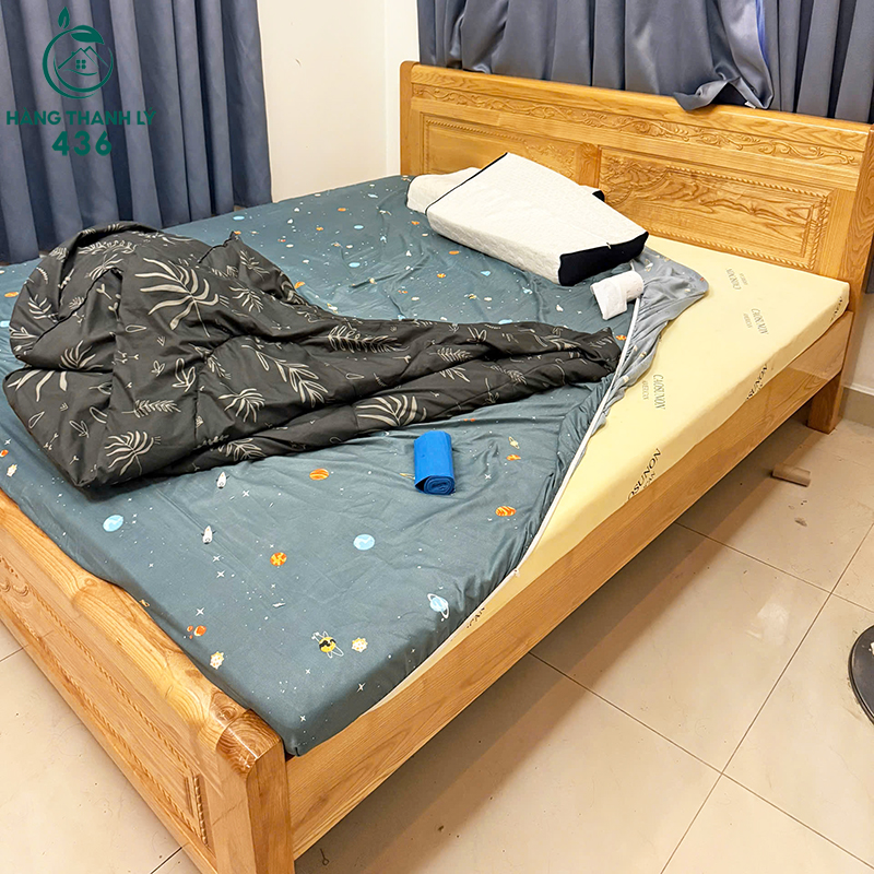 Giường Ngủ Gỗ Cũ 1M8x2M Tựa Đầu Thấp Giá Tốt giuong-ngu-go-cu-tua-dau-thap-gia-tot Giường Ngủ Gỗ Cũ 1M8x2M Tựa Đầu Thấp Giá Tốt