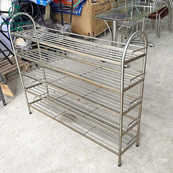 ke-giay-dep-cu-khung-inox-5-tang (1) ke giay dep cu khung inox 4 tang 1