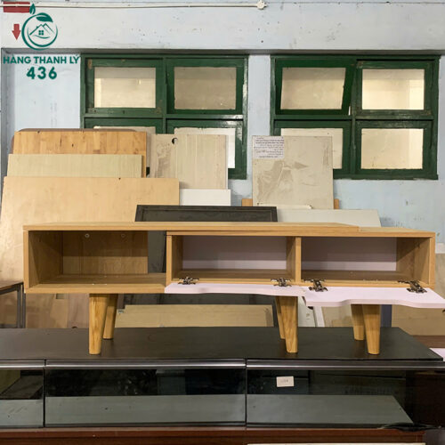 Kệ Tivi Gỗ Cũ 1M6 Có Ngăn Mở Và Ngăn Kín Tiện Lợi 5 ke tivi go cu co ngan mo va ngan kin tien loi 3