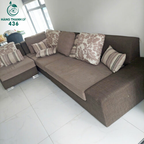 Sofa Chilai Góc L Cũ Bọc Vải Kèm Bàn Giá Tốt 4 sofa chilai goc l cu boc vai kem ban gia tot 3