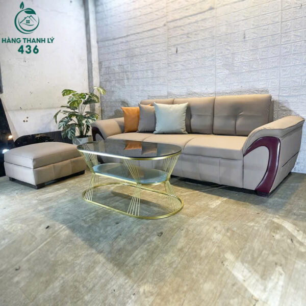 thanh ly bo sofa boc da kem don roi moi 99 1